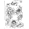 Kenmore 1037187240 body section diagram