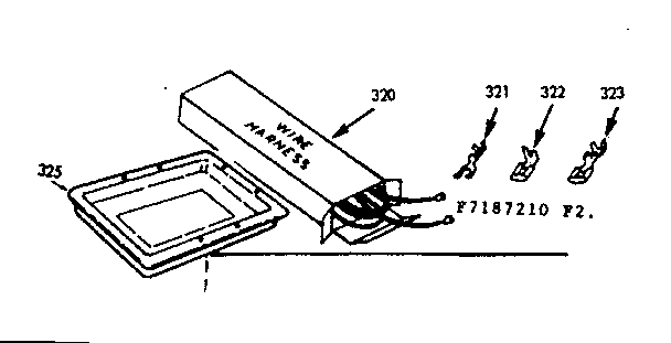 Kenmore 1037187260 optional equipment diagram