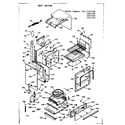 Kenmore 1037227160 body section diagram