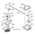 Kenmore 1037337141 power lock section diagram