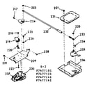 Kenmore 1037477121 power lock section diagram