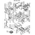 Kenmore 1037707100 lower body section diagram