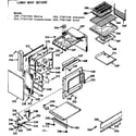 Kenmore 1037767100 lower body section diagram
