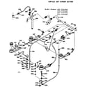 Kenmore 1037767100 surface unit burner section diagram