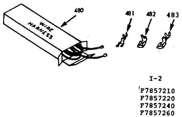 Kenmore 1037857220 optional equipment diagram