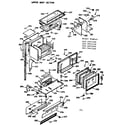 Kenmore 1037947100 upper body section diagram