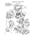 Kenmore 1039727220 lower body section diagram
