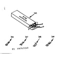 Kenmore 1039767210 wire harnesses & components diagram