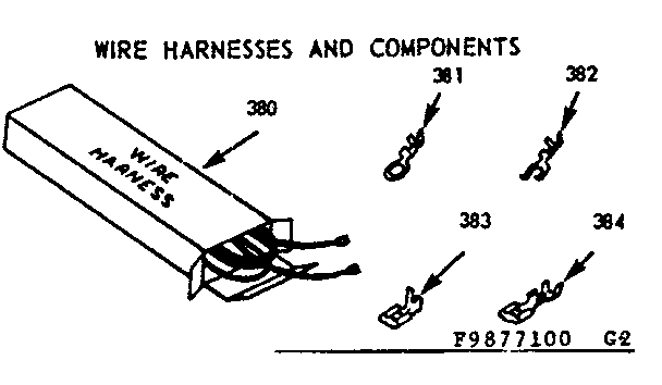 Kenmore 1039877100 optional equipment diagram