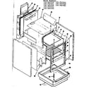 Kenmore 1197027221 body section diagram