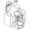 Kenmore 1197047220 body section diagram