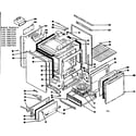 Kenmore 1197067210 body diagram