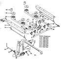 Kenmore 1197087211 top burner diagram