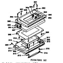 Kenmore 1553567041 oven door parts diagram