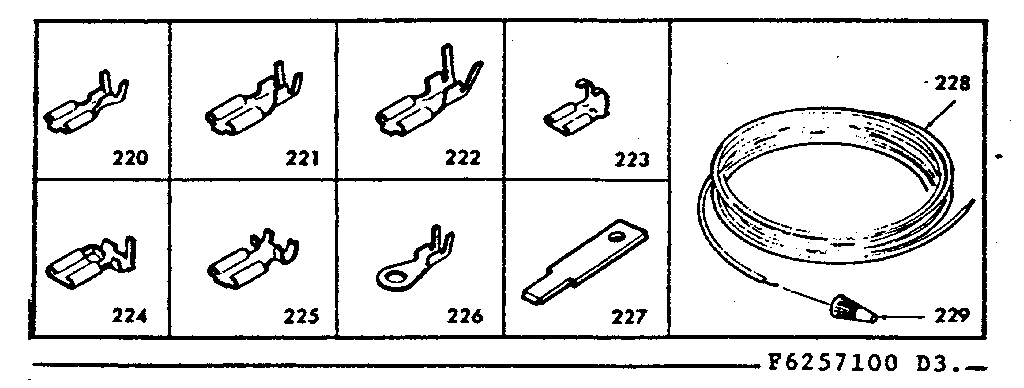 Kenmore 6286267120 door and drawer diagram