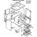 Kenmore 6289137220 body assembly diagram
