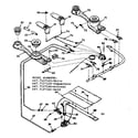 Kenmore 6477127160 burner section diagram