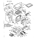Kenmore 6477127220 body section diagram