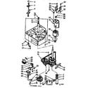 Kenmore 1107105852 drive system diagram