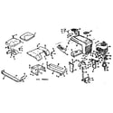 Craftsman 13196315 seat assembly and grill diagram