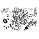 Craftsman 13196417 drive assembly diagram