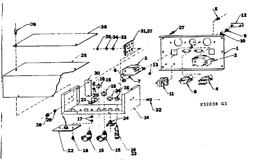 Craftsman 580320380 connection panel diagram