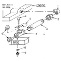 Craftsman 580320380 oil fill and drain diagram