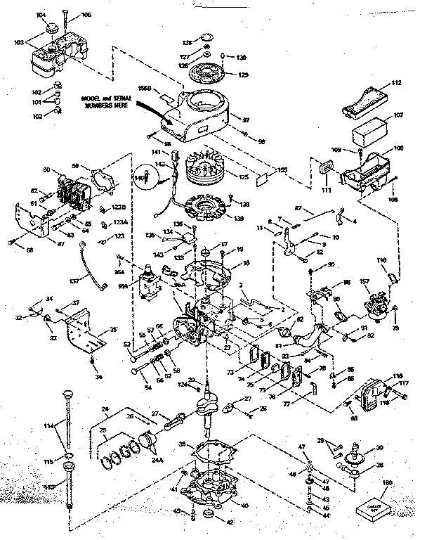 Craftsman 502255644 engine diagram