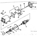 Craftsman 143366032 starter motor no. 33605 diagram