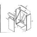 Kenmore 867762321 cabinet diagram