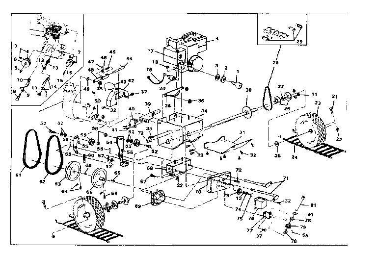 Craftsman 536918202 wheel assembly diagram