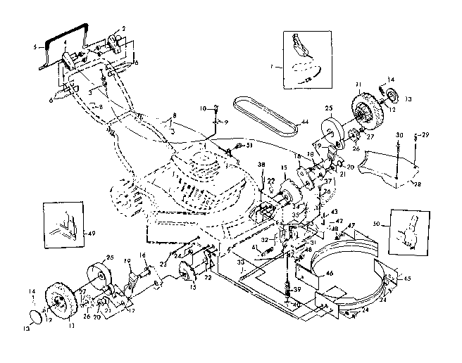 Craftsman 917378241 drive assembly diagram