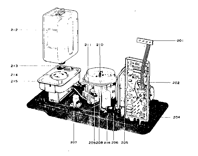 Comfort Glow PHS/S interior assembly diagram