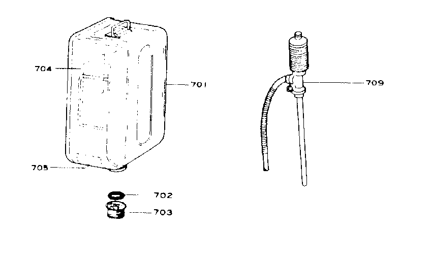 Comfort Glow PHS/S fuel tank diagram