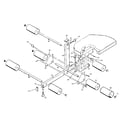 Lifestyler 15631 (VITAMASTER WEIGHT BENCH) leg lift assembly diagram