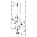 Kenmore 11081661100 brake and drive tube parts diagram