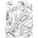 Kenmore 11087670100 cabinet parts diagram