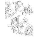 Kenmore 11087670100 bulkhead parts diagram