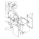 Kenmore 11084417700 rear and side panel parts diagram