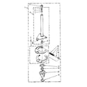 Kenmore 11084417700 brake and drive tube parts diagram