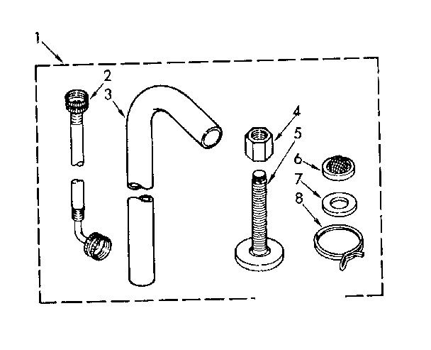 Kenmore 11084670600 optional permanent installation kit #285418 diagram