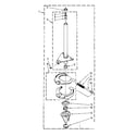 Kenmore 11084670100 brake and drive tube parts diagram