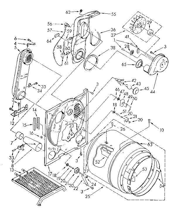 Kenmore 11087694300 limited edition bulkhead parts diagram