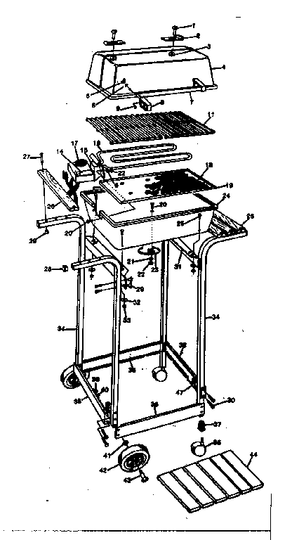 Kenmore 41513801.1 replacement parts diagram
