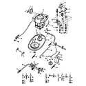 Craftsman 917255412 clutch-brake and drive diagram