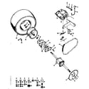 Craftsman 917255412 transmission and rear wheel diagram