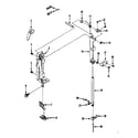 Kenmore 1581457180 presser bar assembly diagram