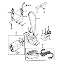 Kenmore 1581457180 motor assembly diagram