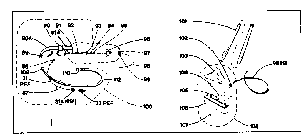 Kenmore 1758535180 hose assembly diagram