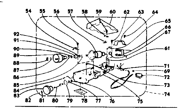 Kenmore 1758575180 motor and pump assembly diagram